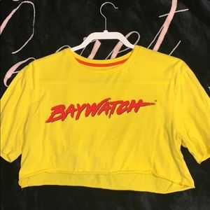 baywatch crop top
